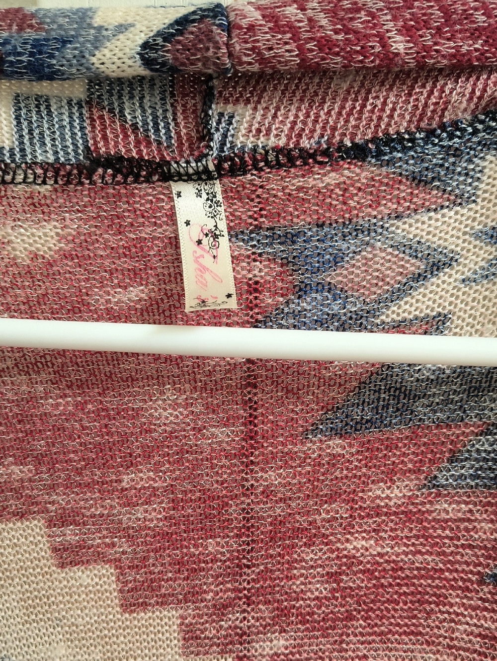 Aztec Print Cardigan - Picture 2 of 3